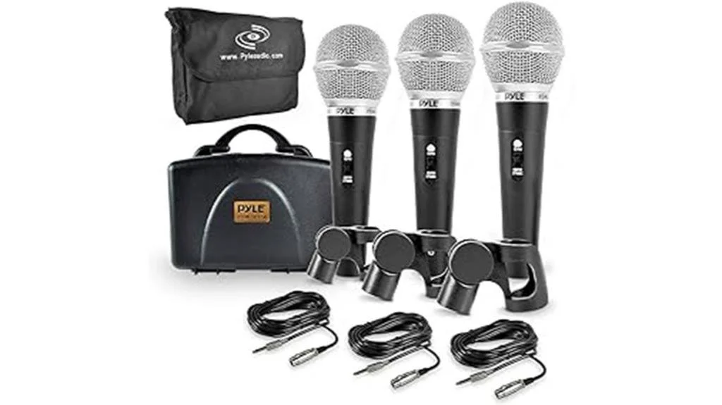 pyle professional dynamic microphone kit