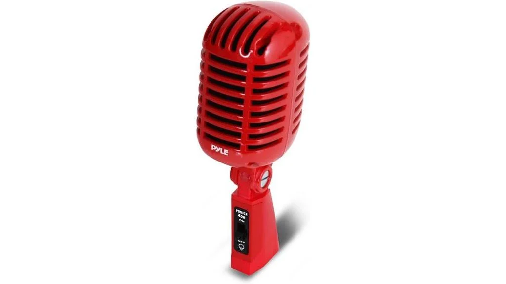 retro style dynamic microphone