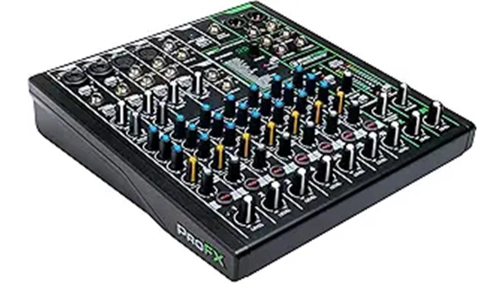 10 channel mixer with effects