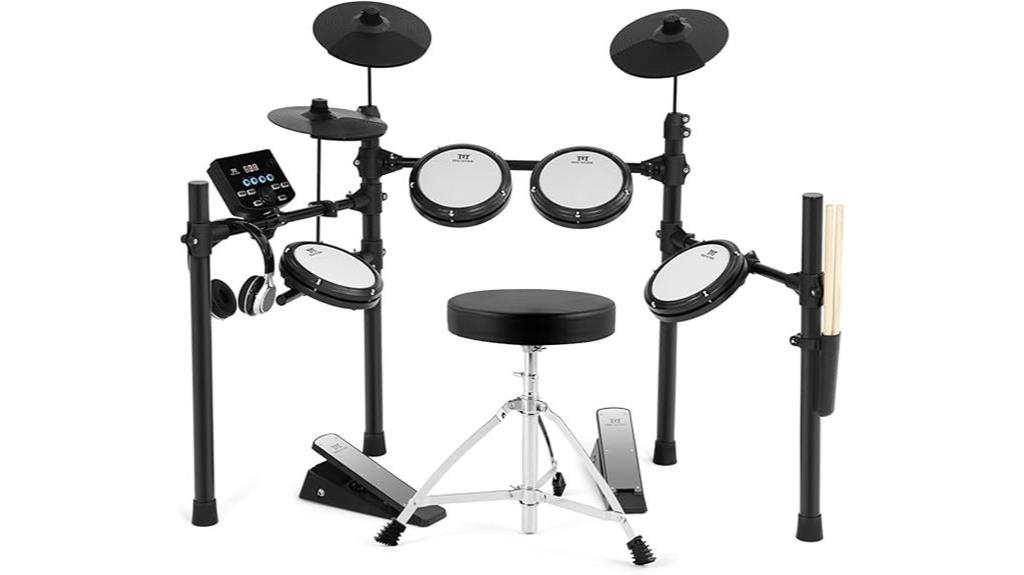10 piece electric drum set