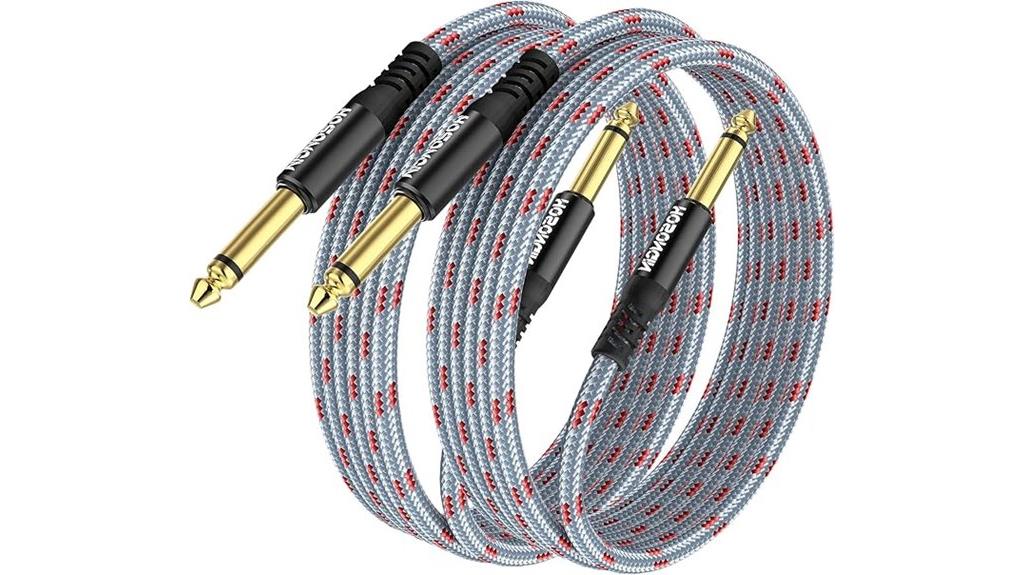 10ft electric guitar cables