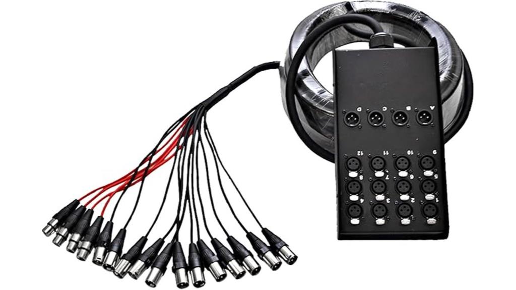 12 channel xlr splitter cable