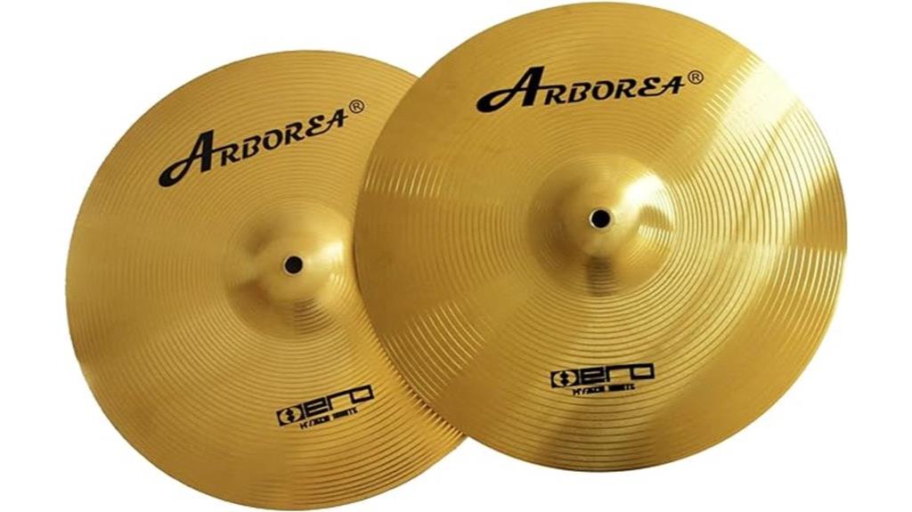 14 inch brilliant cymbals
