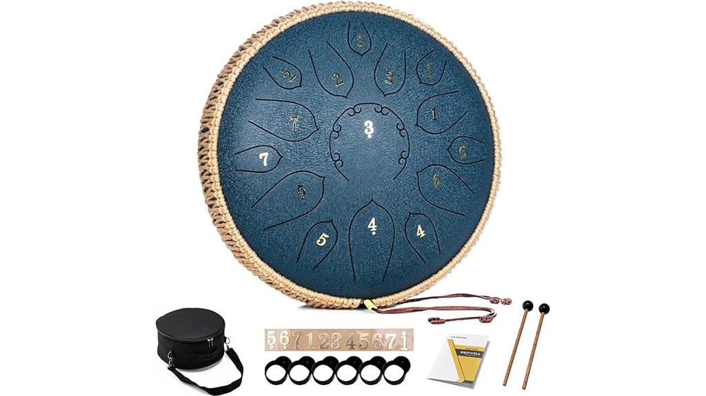 15 note steel drum