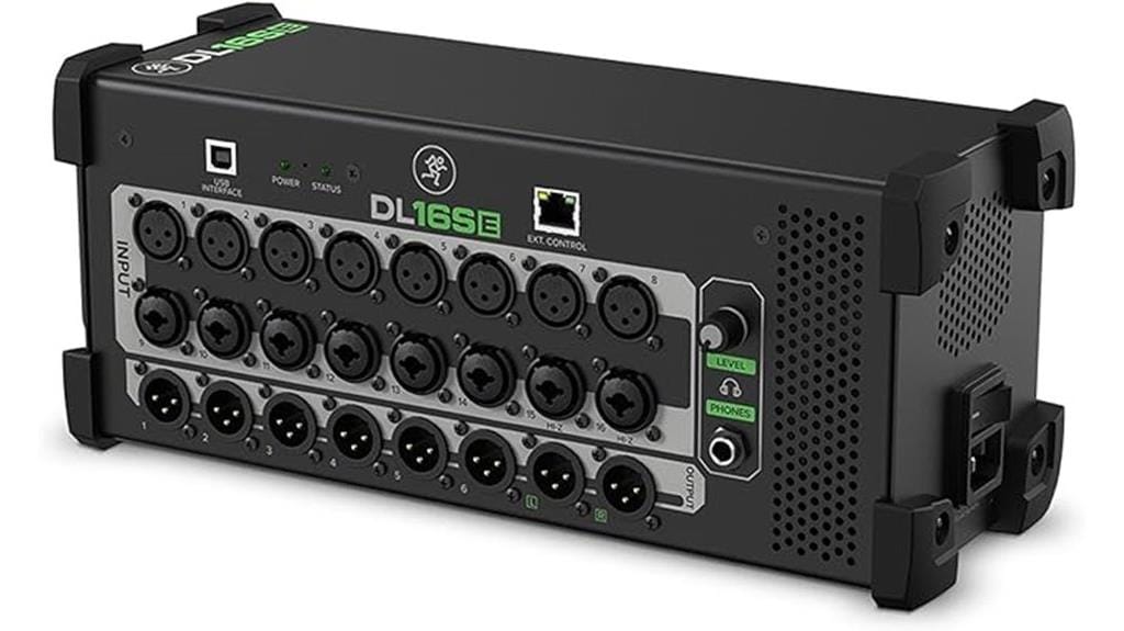 16 channel digital mixer
