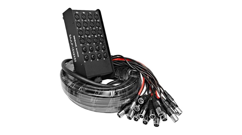 16 channel snake cable