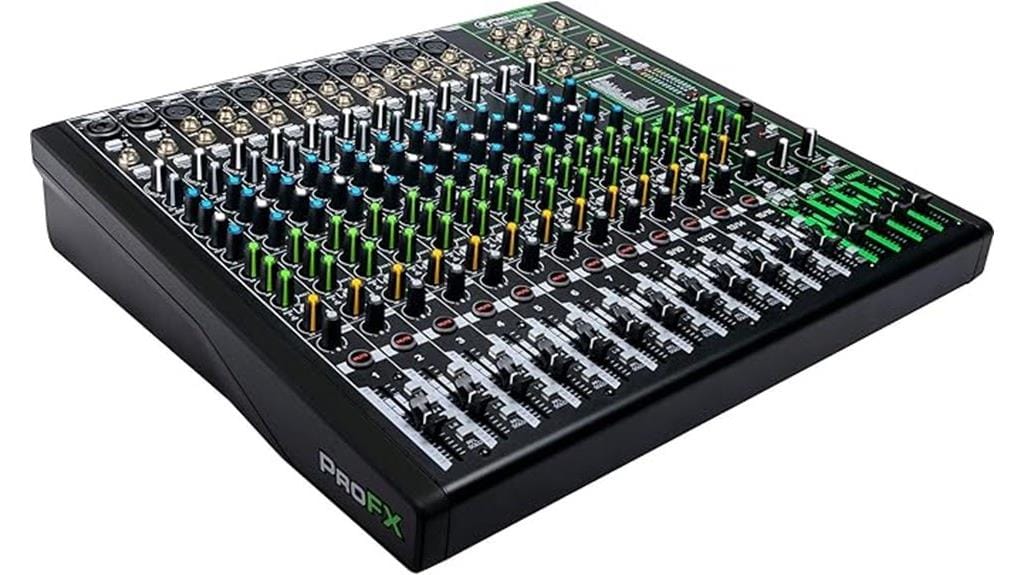 16 channel usb mixer effects