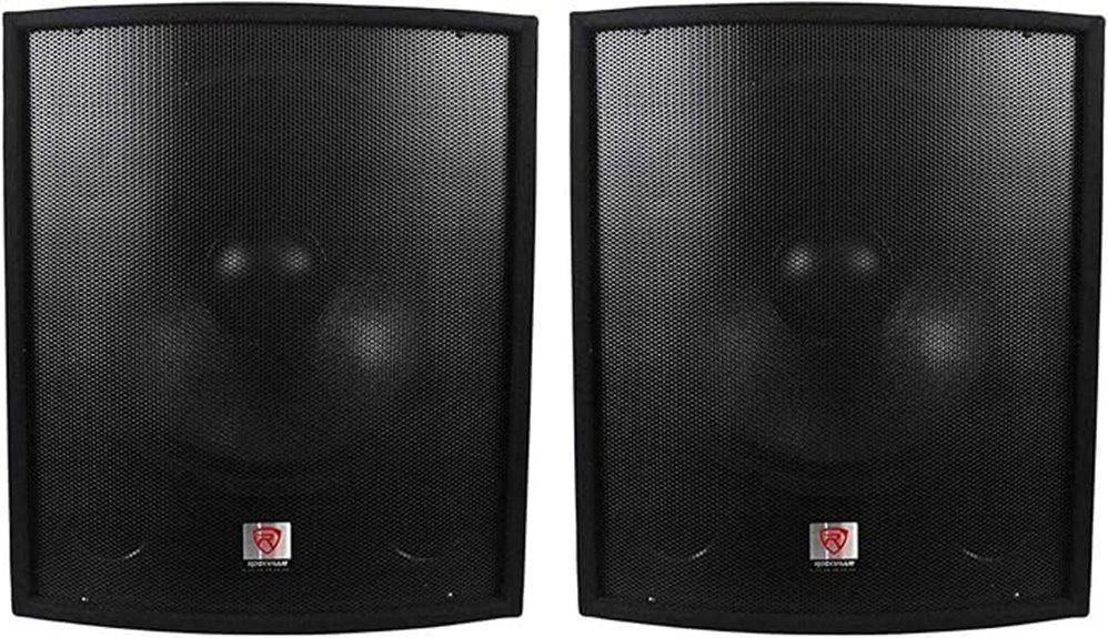 2000 watt passive subwoofers