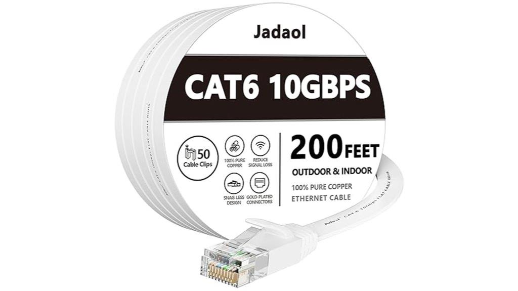 200ft cat 6 cable