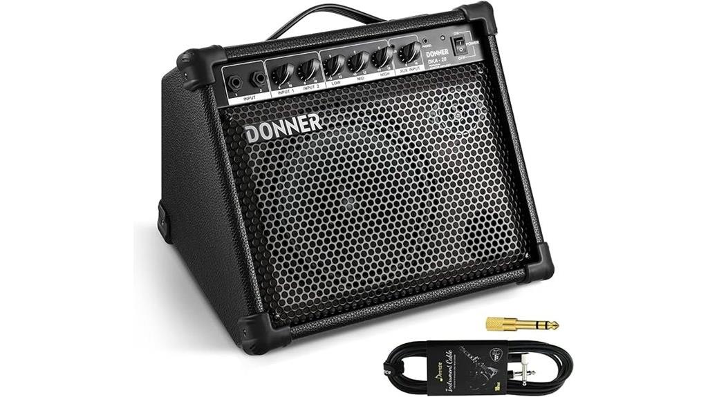20 watt keyboard amplifier