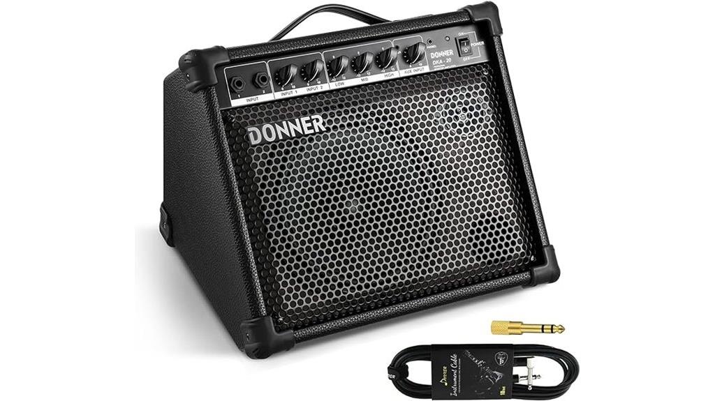 20 watt keyboard amplifier