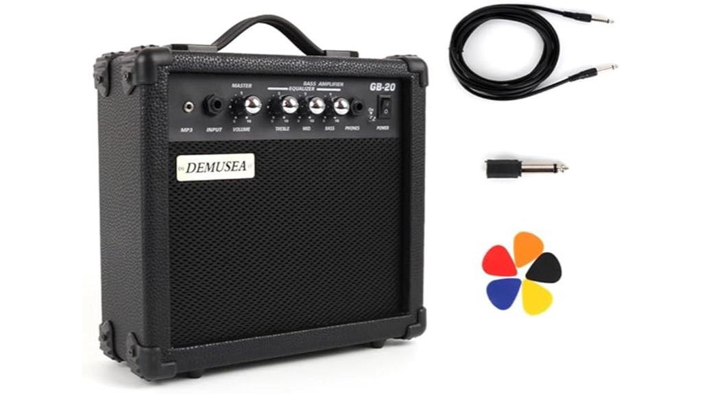 20w bass guitar amplifier