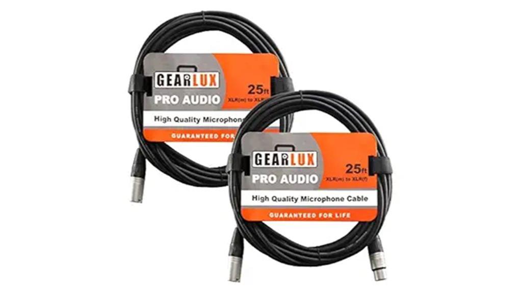 25 feet xlr cable