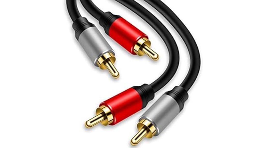 2rca stereo audio cable