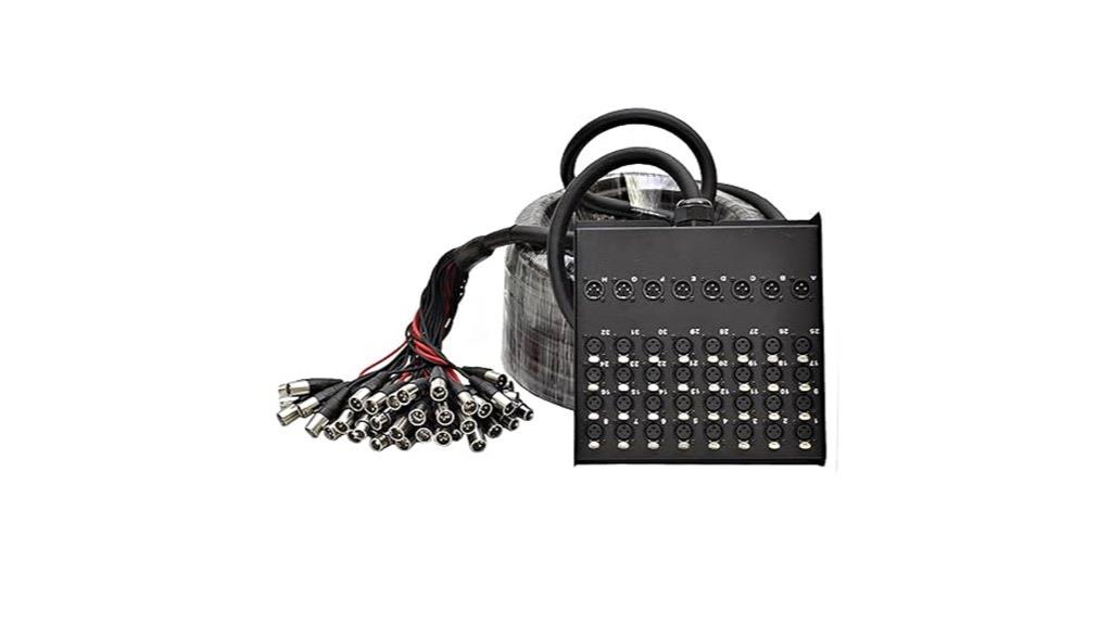 32 channel xlr snake cable
