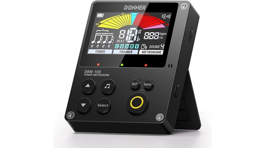 3 in 1 metronome tuner device