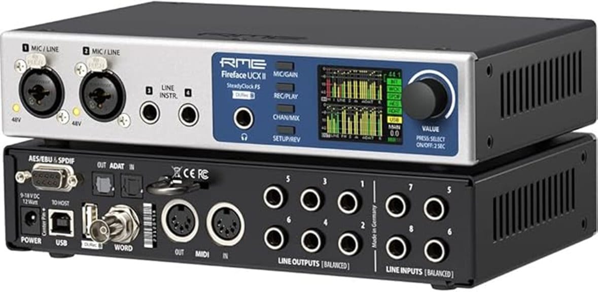 40 channel usb audio interface