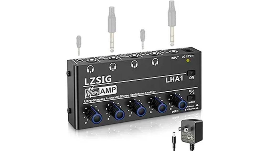 4 channel audio amplifier