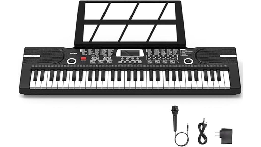 61 key digital piano