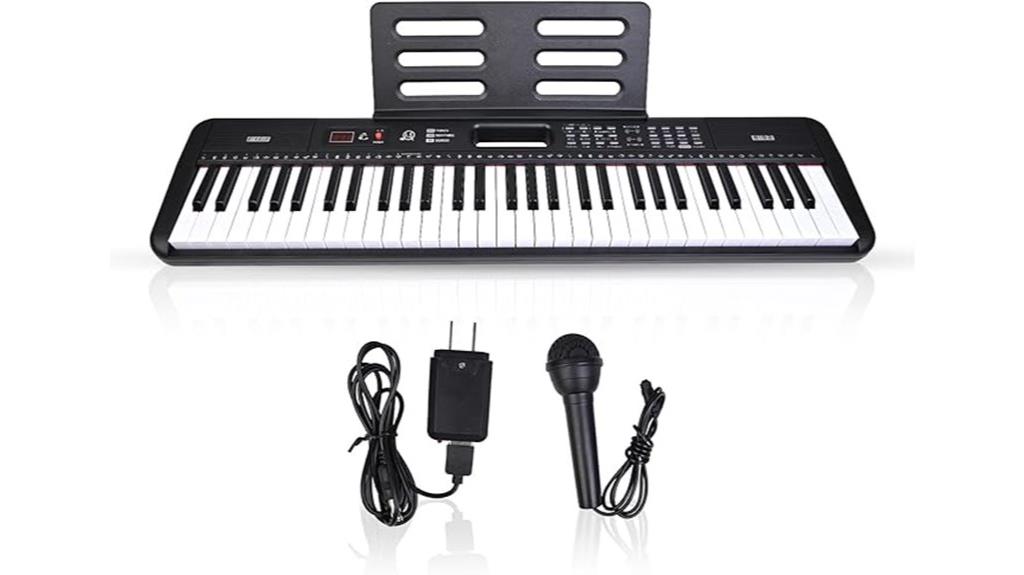 61 keys digital piano