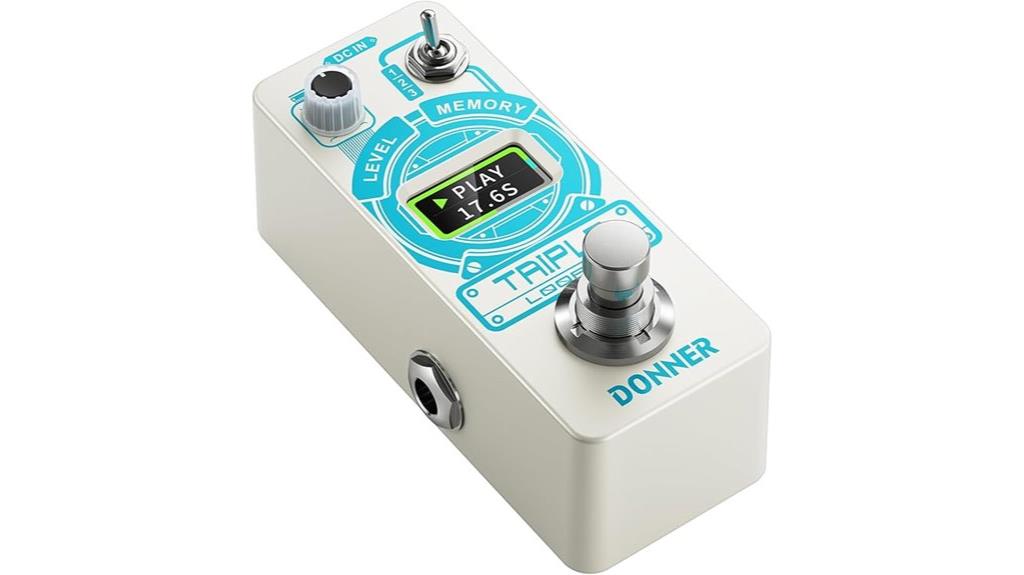 90 minute looping guitar pedal