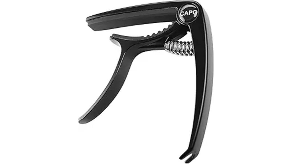 acoustic electric guitar capo