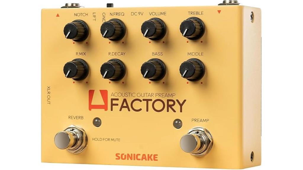 acoustic guitar effects pedal