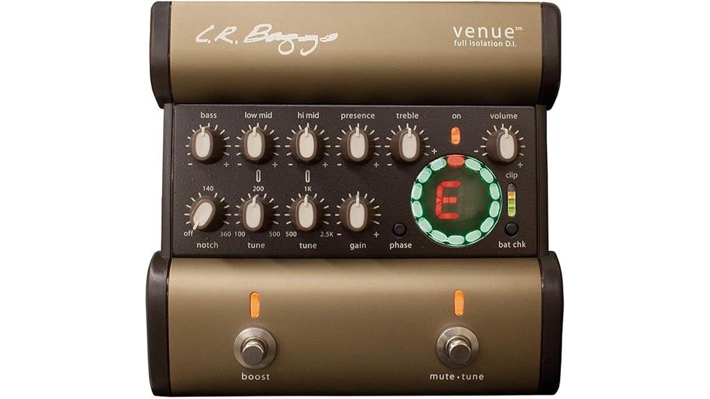 acoustic guitar preamp device