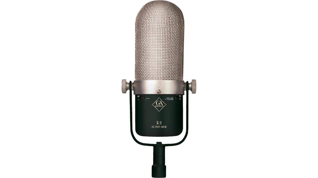 active ribbon microphone model