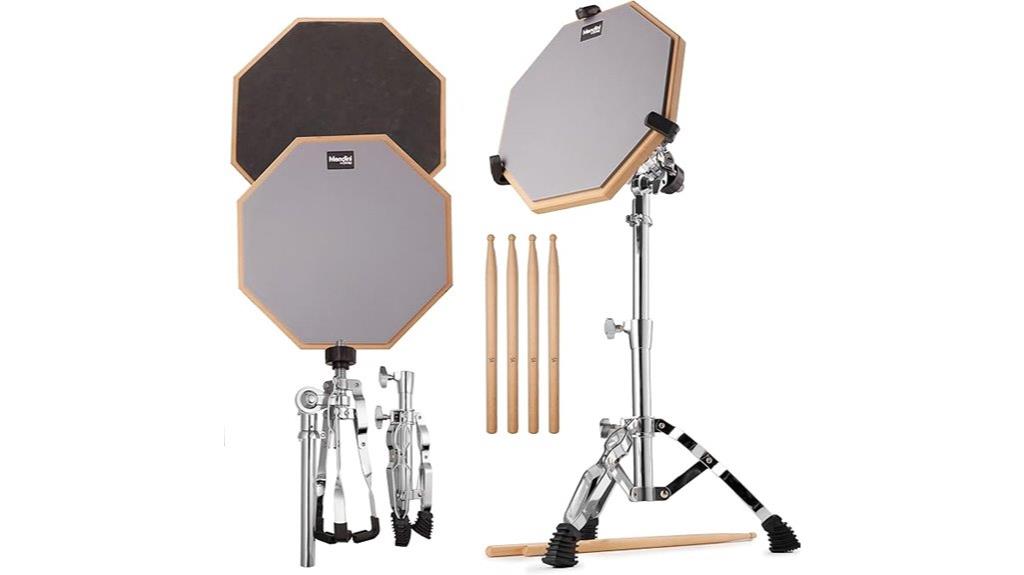 adjustable drum practice pad