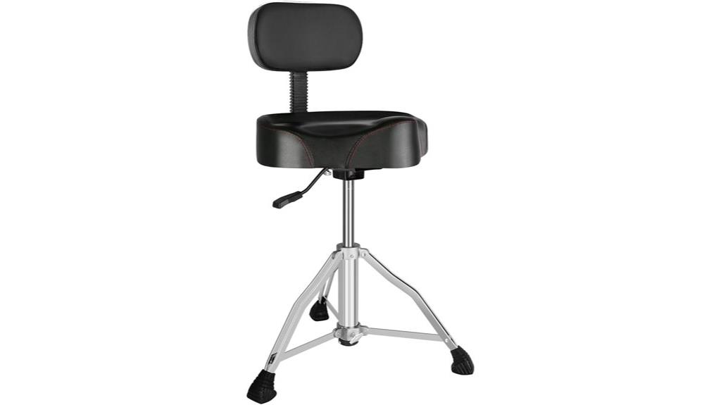 adjustable drum throne chair