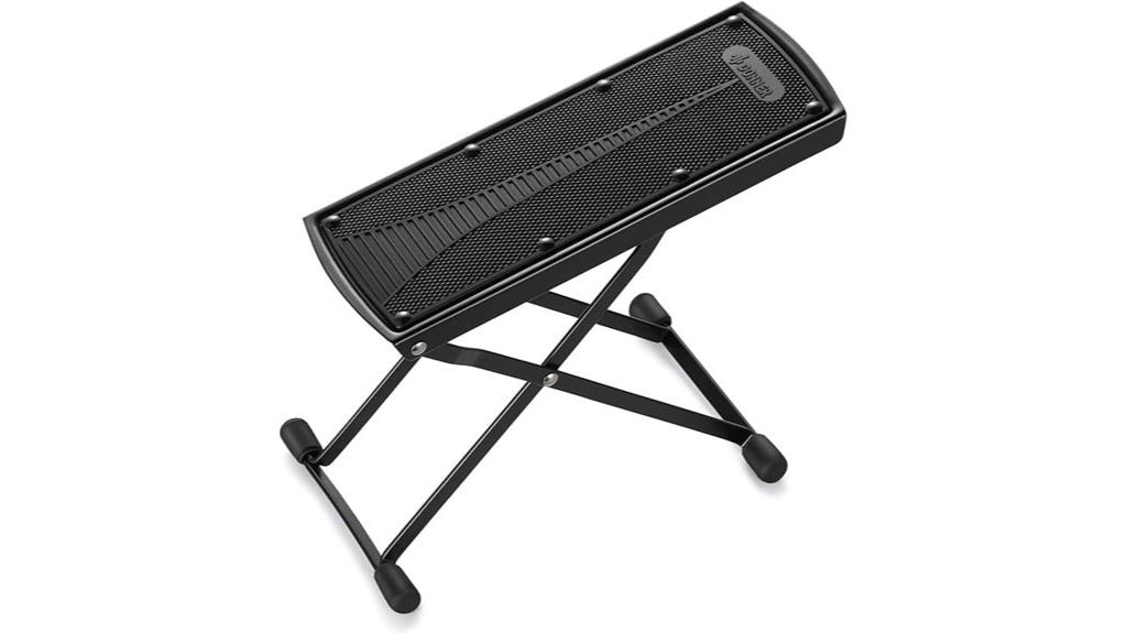 adjustable foot stool guitar