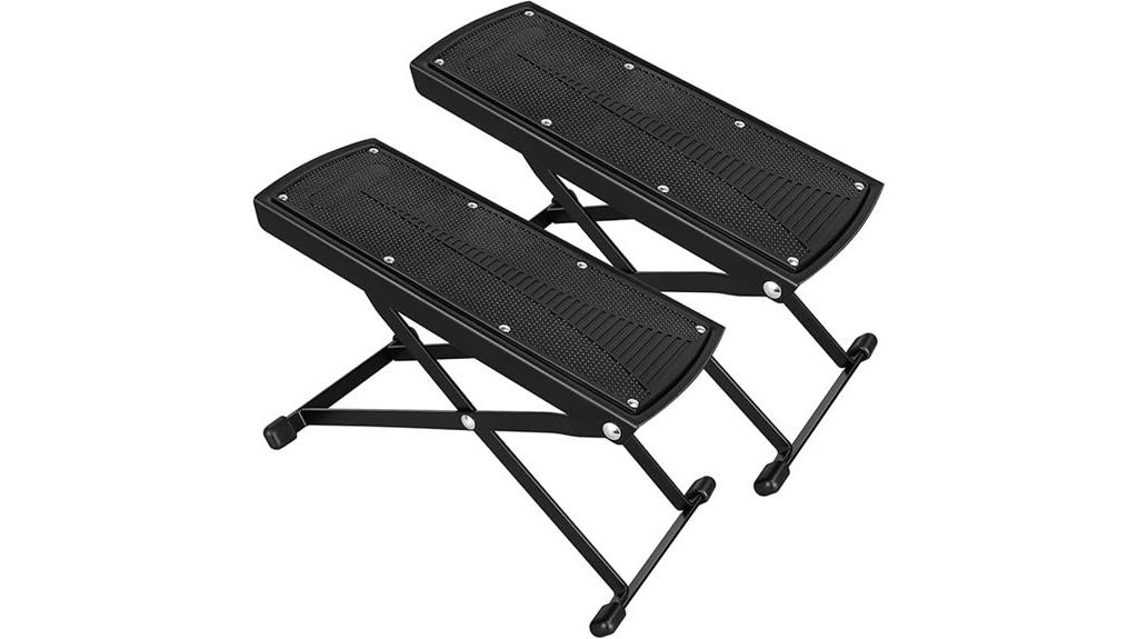 adjustable guitar foot stool