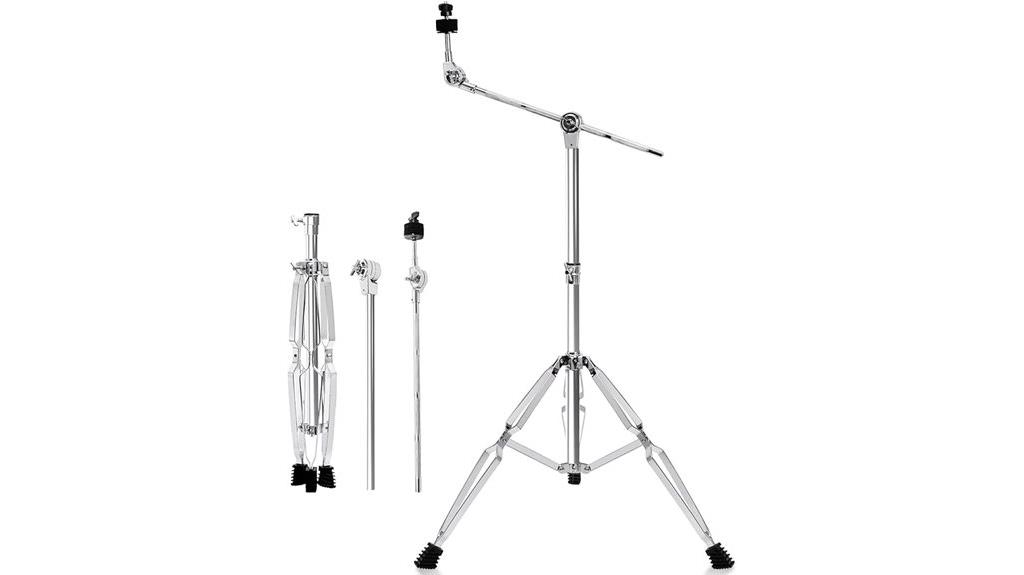 adjustable height cymbal stand