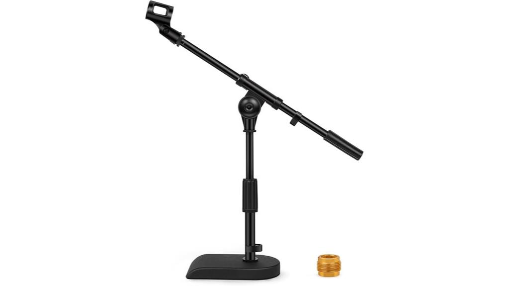 adjustable microphone stand compatible
