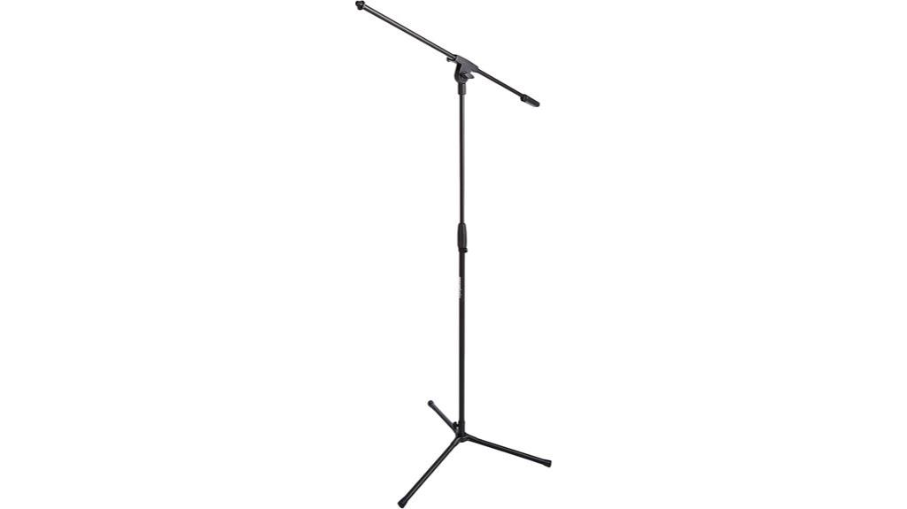 adjustable microphone stand tripod