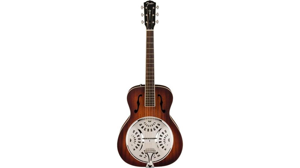 aged cognac burst resonator