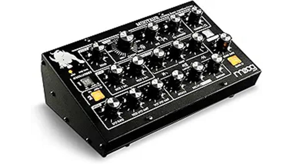 analog bass synthesizer module