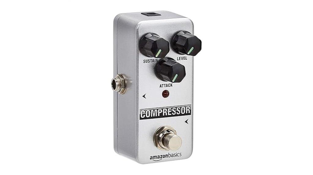 analog compressor guitar pedal