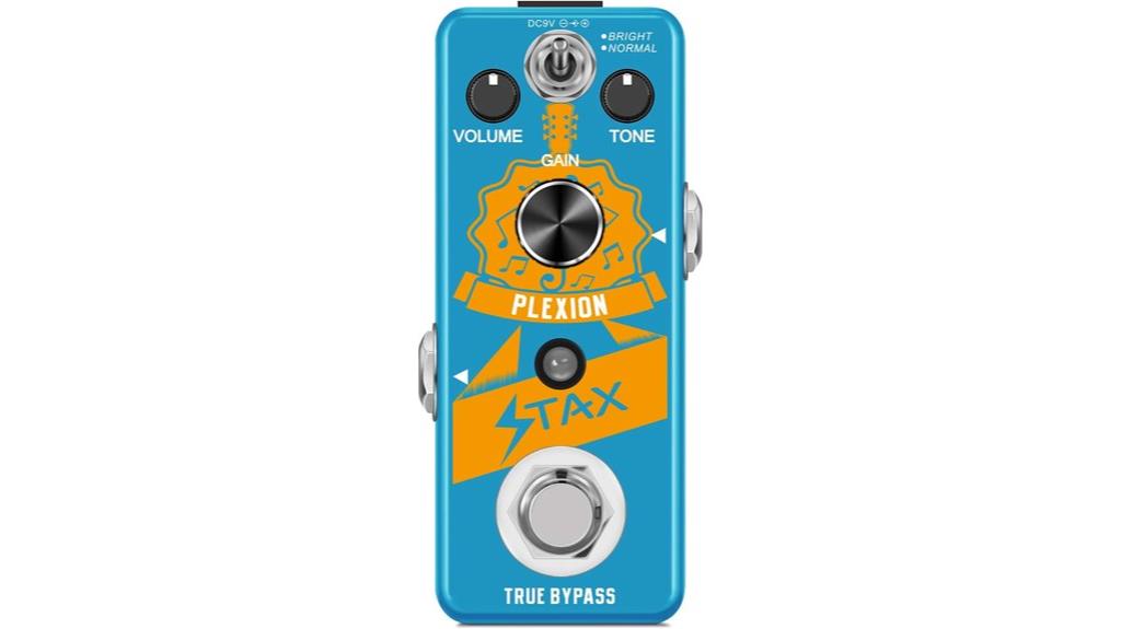 analog distortion effect pedal