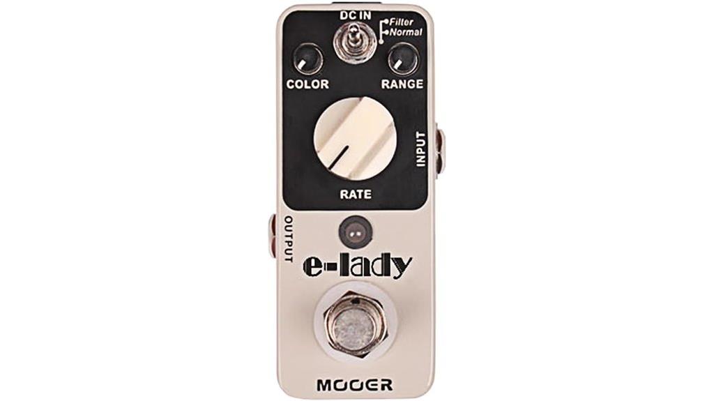analog flanger pedal effects