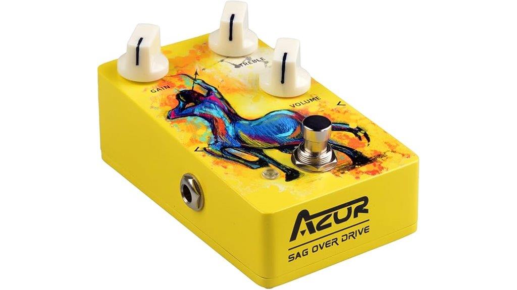 analog overdrive pedal guitar