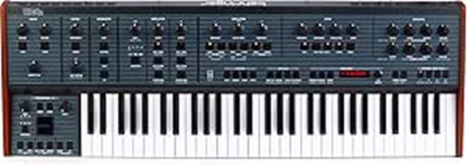 analog synthesizer with versatility