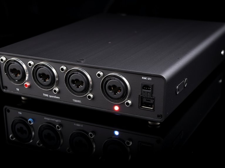 audio interface connection options