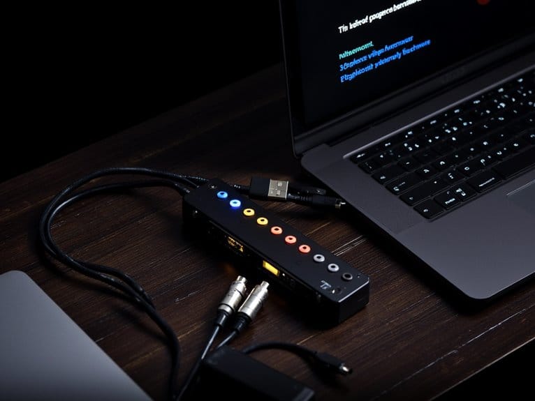 audio interface connection troubleshooting