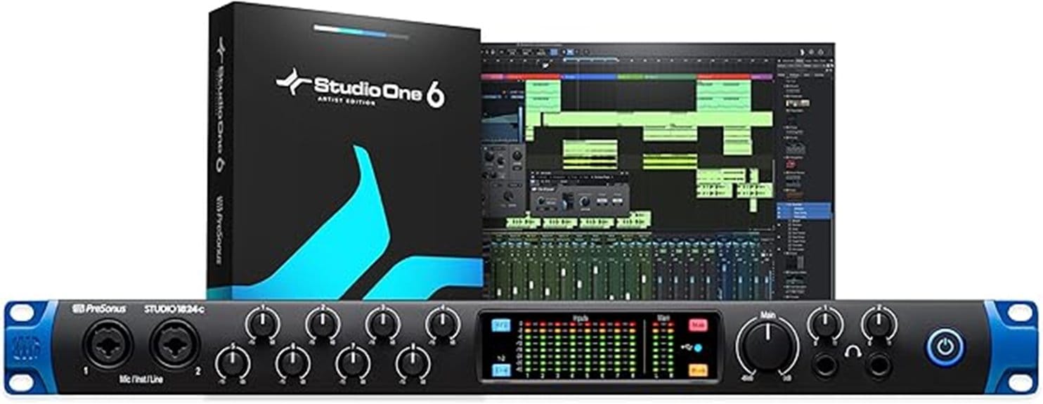 audio interface with software