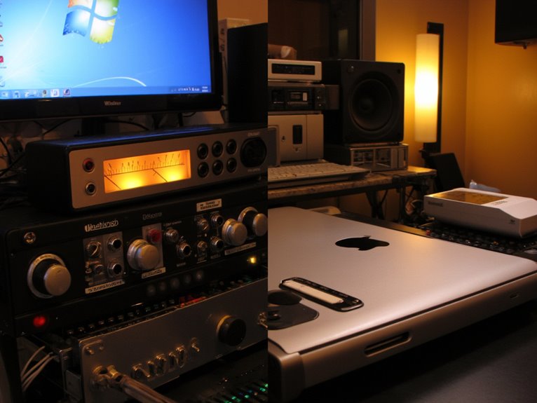 audio processing architectural differences