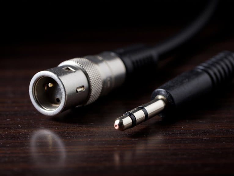 balanced and unbalanced audio connections