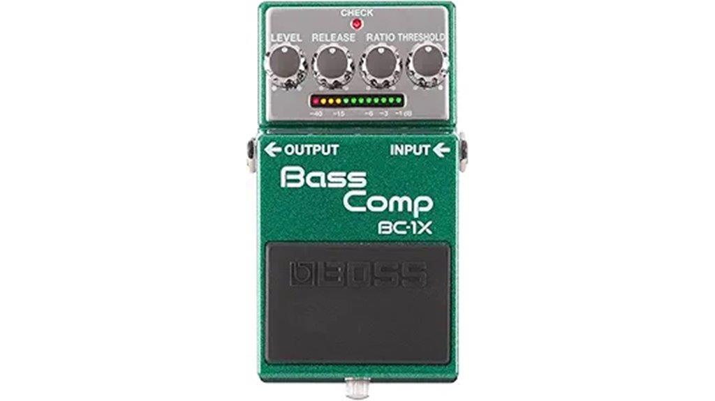 bass compression effects pedal