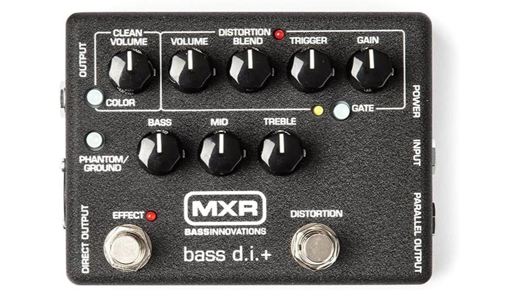 bass direct input pedal